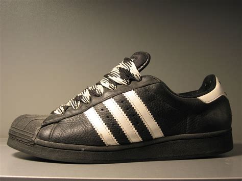 adidas shell toe fat laces.